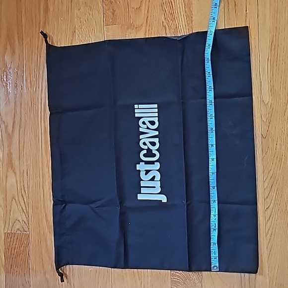 NEW Just Cavalli Travel Shoe PURSER Drawstring Dust Bag - 15.5" x 16" - Picture 2 of 5